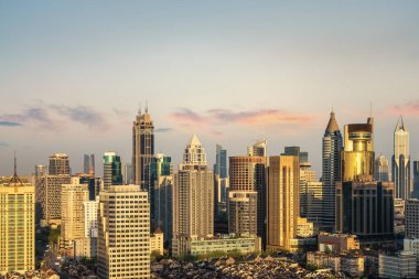 Sabahın erken saatlerinde Şangay 'ın modern şehir geçmişi