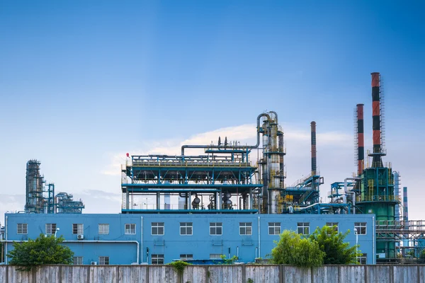 Nahaufnahme petrochemischer Anlagen — Stockfoto