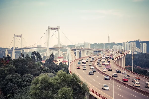 China xiamen haicang Brücke — Stockfoto