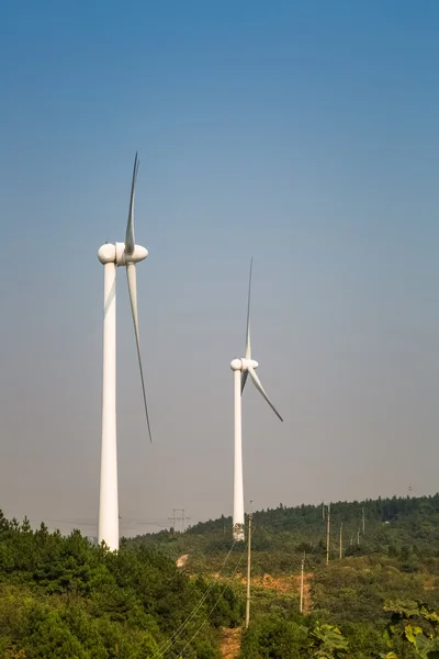 Wind power generatie — Stockfoto