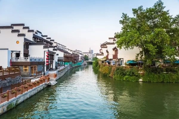 Scenario nanjing del fiume Qinhuai — Foto Stock