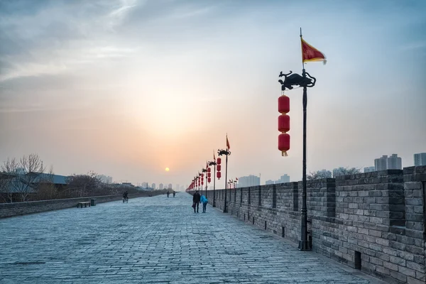 Xian city wall — Stockfoto