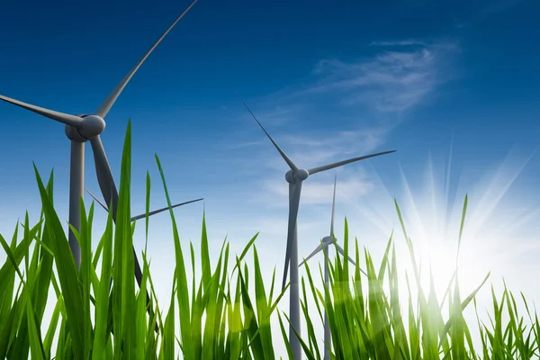 Zielona energia — Zdjęcie stockowe