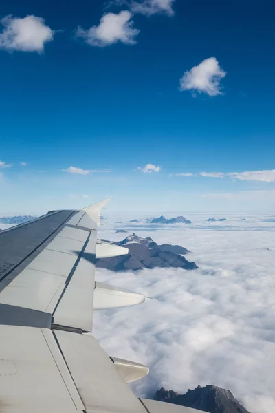 Ala de avión aéreo —  Fotos de Stock