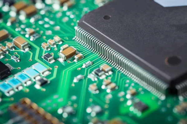 Electronic board closeup — Stock Photo, Image