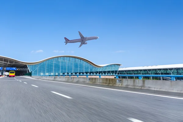 Luchthaven terminal achtergrond — Stockfoto