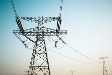 yüksek gerilim elektrik Kulesi
