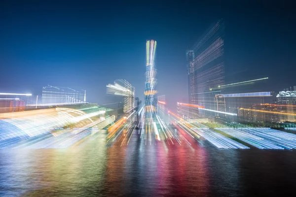 Fundo abstrato do horizonte da cidade — Fotografia de Stock