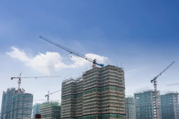 Site de construction immobilière — Photo