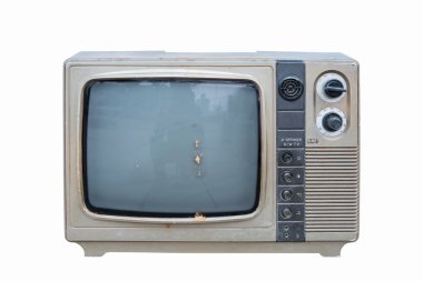 eski siyah beyaz televizyon