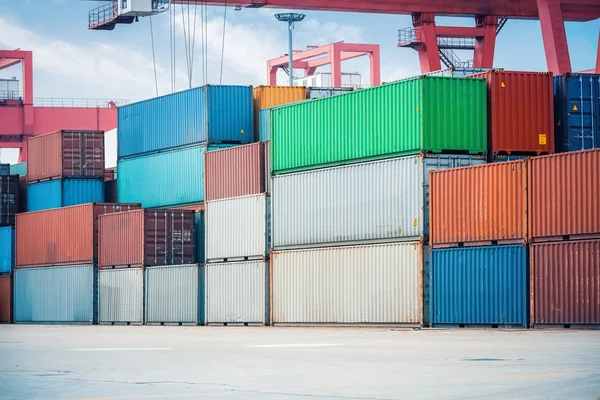 Cargo containers closeup — Stock Photo, Image