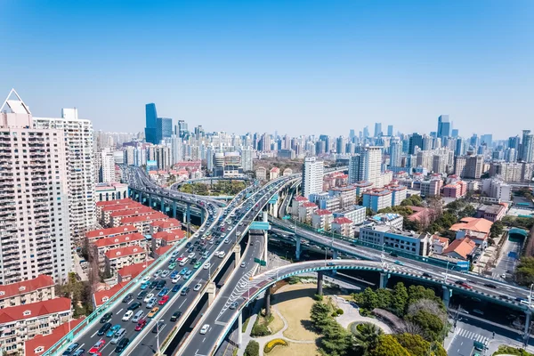 Austausch städtischer Viadukte — Stockfoto