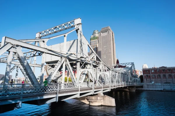 Tianjin-Befreiungsbrücke — Stockfoto