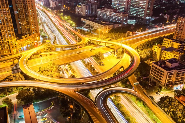 Primer plano de la carretera de intercambio —  Fotos de Stock