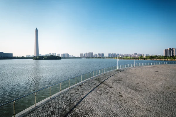 Güzel jiujiang cityscape — Stok fotoğraf