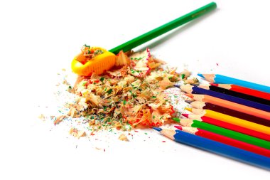 kalemtıraş talaşı ile