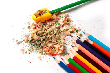 kalemtıraş talaşı ile