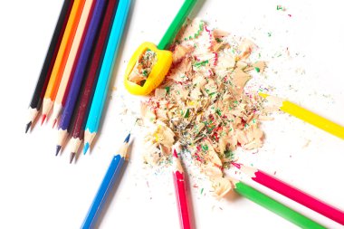 kalemtıraş talaşı ile