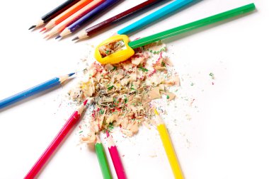 kalemtıraş talaşı ile