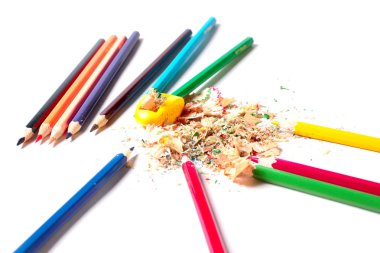 kalemtıraş talaşı ile