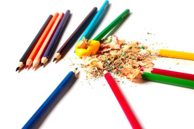 kalemtıraş talaşı ile