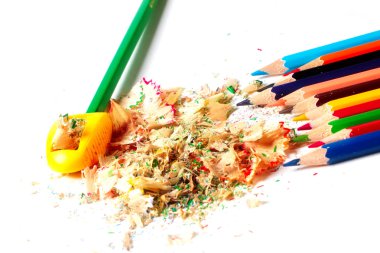 kalemtıraş talaşı ile