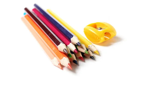 A set of colored pencils — Stock Photo, Image