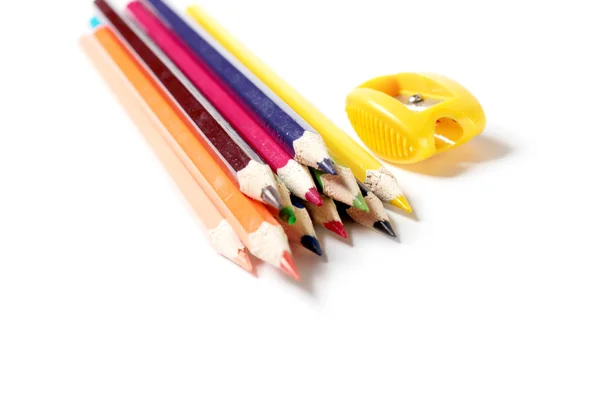 A set of colored pencils — Stock Photo, Image