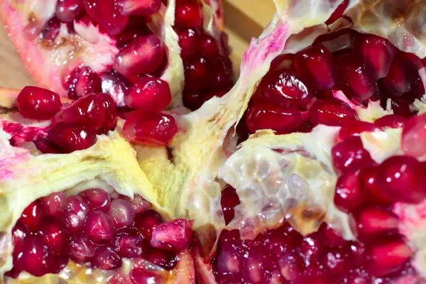 Szene tropische Frucht Granatapfel — Stockfoto