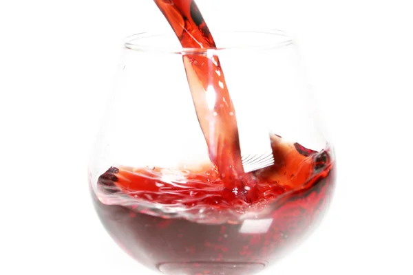 Krople i plamy z wina — Zdjęcie stockowe