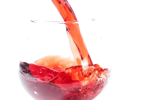 Gocce e spruzzi di vino — Foto Stock