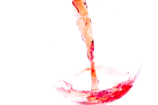 Krople i plamy z wina — Zdjęcie stockowe
