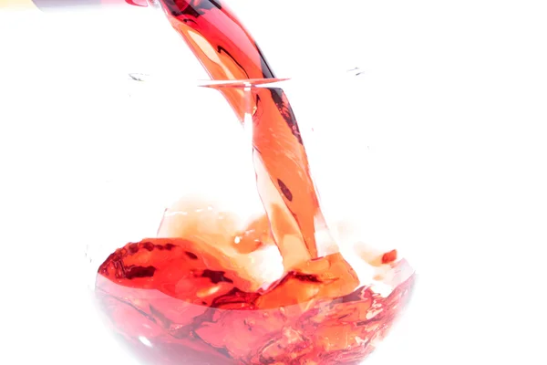 Drops and splashes of wine — Stock Photo, Image