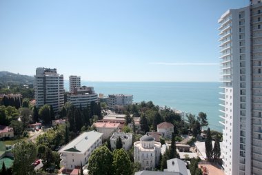 Rus şehri Sochi yapısı