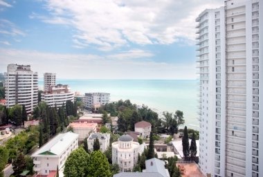 Rus şehri Sochi yapısı