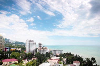 Rus şehri Sochi yapısı