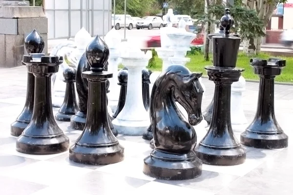 Záhradní šachy — Stock fotografie
