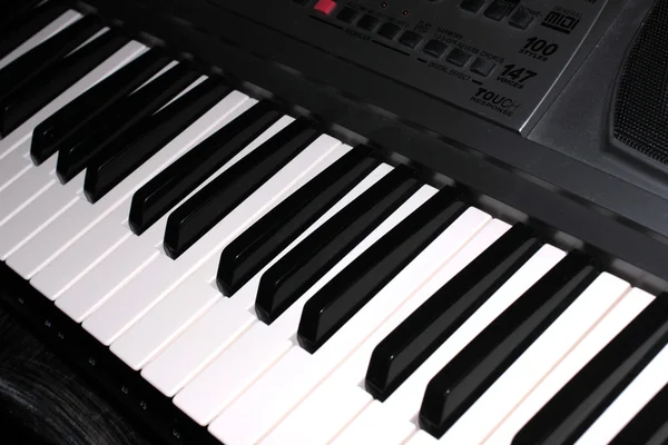 Keys of piano — Stock Photo, Image