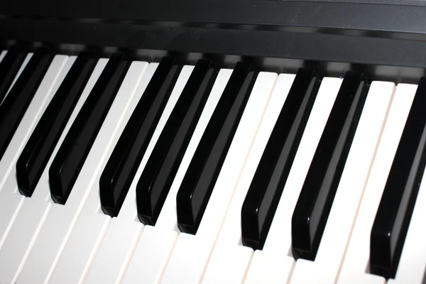 Toetsen van piano — Stockfoto