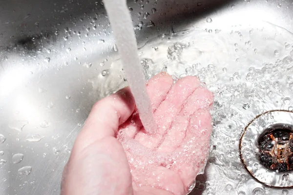 Fogão a gás queimador de cozinha — Fotografia de Stock