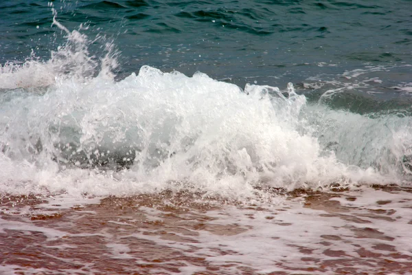 Meereswelle und Sand — Stockfoto