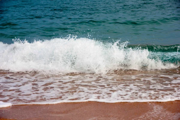 Vague et sable de mer — Photo