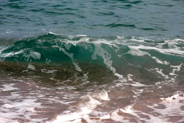 Onda do mar e areia — Fotografia de Stock