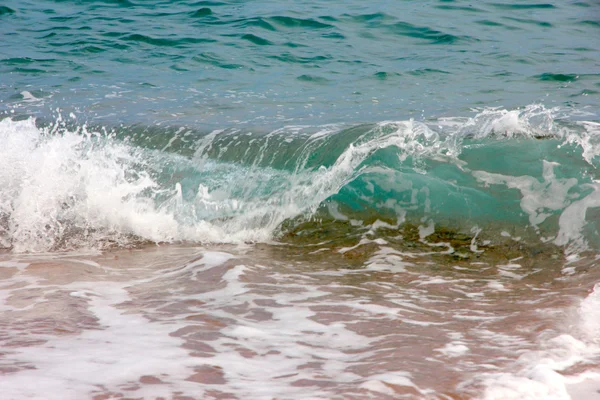 Meereswelle und Sand — Stockfoto