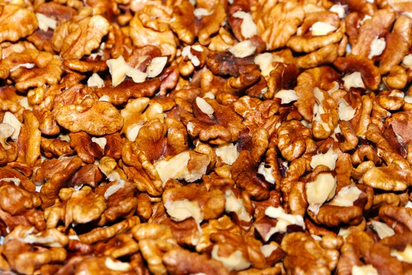Ripe walnut kernel — Stock Photo, Image