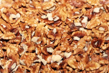 Olgun ceviz çekirdek