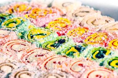 şekerli tatlı nuga