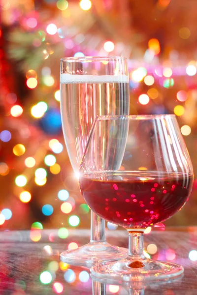 Wino i koniak — Zdjęcie stockowe