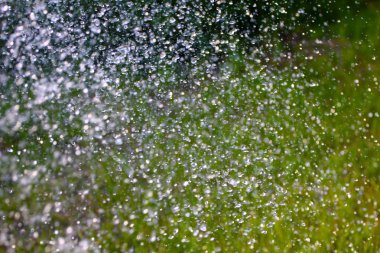 ve yağmur su damlaları