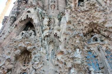sahne Sagrada Familia İspanya